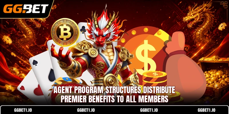 Agent program structures distribute premier benefits to all members