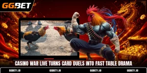Casino War Live Turns Card Duels Into Fast Table Drama