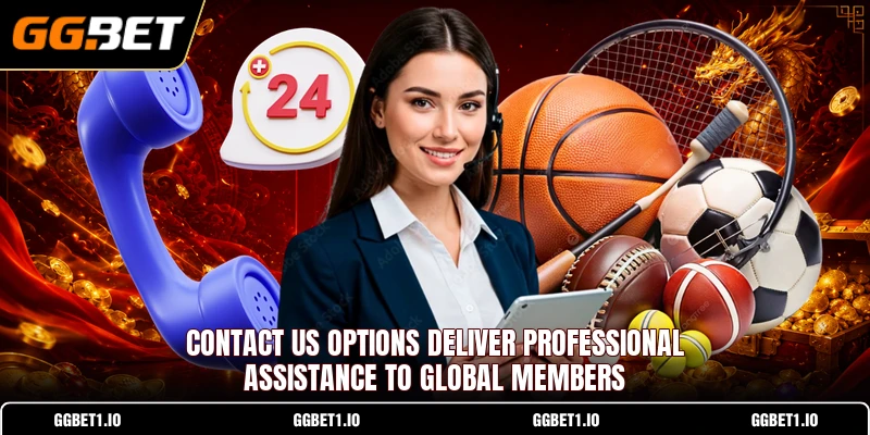 Contact us options deliver professional assistance to global members