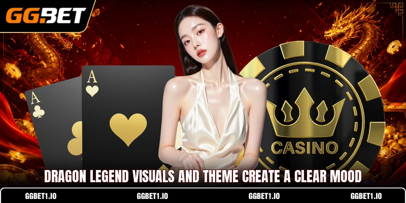 Dragon Legend visuals and theme create a clear mood Dragon Legend visuals and theme create a clear mood