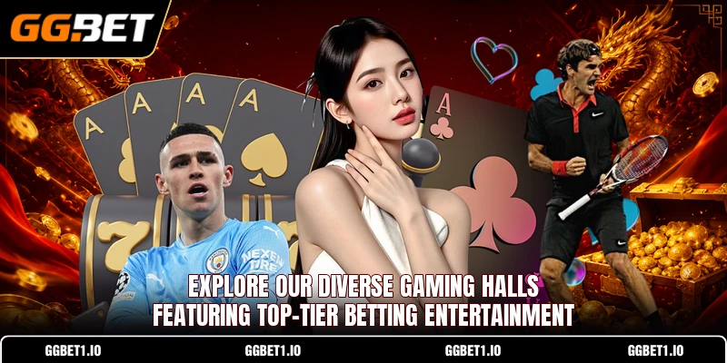 Explore our diverse gaming halls featuring top-tier betting entertainment Explore our diverse gaming halls featuring top-tier betting entertainment