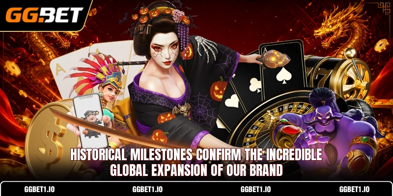 Historical milestones confirm the incredible global expansion of our brand